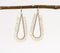 Drop-Shaped Beaded Dangle Earrings