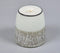 Drip Frosted Abstract Glass Votive