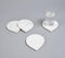 Droplet-Shaped Marble Coasters (Set of 4)