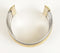 Dual-Tone Iron Cuff Bracelet