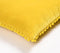 Dyed Cotton Cushion Cover with Border Embellishment