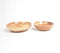 Earthy Natural Turned Acacia Wood Pasta Bowls (Set of 2)