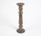 Earthy Turned Wood Candle Holder