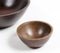 Earthy Wooden Turned Bowls (Set of 2)