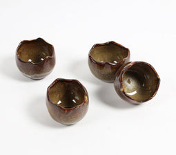 Eggshell Design Tealight Holders (Set of 4)
