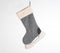 Embroidered & Patchwork Winter Stocking