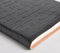 Embossed Typographic leather Diary