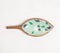 Enamelled Botanical Wooden Serving Platter