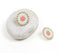 Enamelled Ethnic Stud Earrings