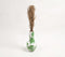 Enamelled Wooden Tropical Leaf Vase