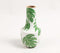 Enamelled Wooden Tropical Leaf Vase