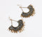 Ethnic Beaded Fan earrings