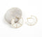 Fan-Shaped Boho Hoop Earrings