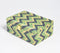 Forest Chevron Tusser Silk Jewelry Box