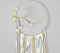 Floral Branch Dreamcatcher with Golden & White Lace-Extensions