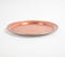 Floral Bronze-Toned Round Charger Plate