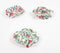 Floral Block printed Scrunchie hair ties set of 3
