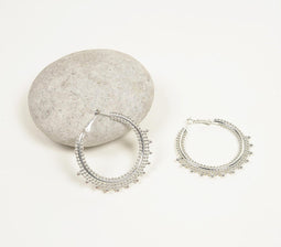 Ethnic Iron Hoop earrings