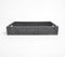 Floral Black Wooden Tray