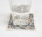 Floral Grey Cotton Coasters (Set of 6)