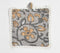 Floral Grey Cotton Coasters (Set of 6)