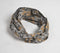 Floral Grey Block Printed Hairband
