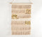 Fringe tasseled & Sequinned Cotton Wall Hanging