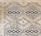 Fringed Diamond Pattern Rug with Braid Tassels