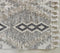 Fringed Diamond Pattern Rug with Braid Tassels