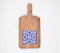 Floral Resin Square Mango Wood Chopping Board