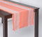 Fringe Borders Pink Table Runner