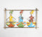 Folk Musicians Multicolor Wall Art Frame