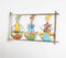 Folk Musicians Multicolor Wall Art Frame