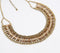 Glass & Iron Beaded Statement necklace