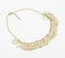 Glass Beaded Rings Bib Necklace with Extension Chain