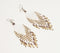 Glass Beaded Clustered Earrings