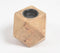 Geometric-Cut Classic Wooden Tealight Holder