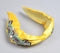 Glass Beads & Stones Embroidered Hair Band