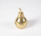 Gold-Toned Aluminium Pear Jewelry Box