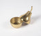 Gold-Toned Aluminium Pear Jewelry Box