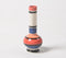Glazed Ceramic Flask-Shaped Flower Vase