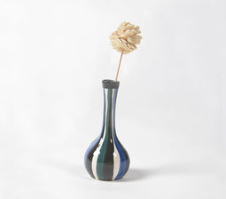 Glazed Ceramic Pottery Flower Vase