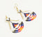 Glass Beaded Chandelier Earrings