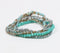 Glass Crystal Beads Tasseled Bracelet
