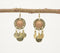 Going Circles Metallic Dangle Earrings