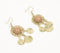 Going Circles Metallic Dangle Earrings