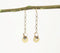 Gold-Toned Iron Charms Dangle Earrings