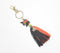 Gold-Toned Iron Tasseled Keychain