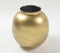 Gold-Toned Iron Round Vases (Set of 2)