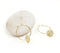 Gold-Toned Metal Hoop Earrings